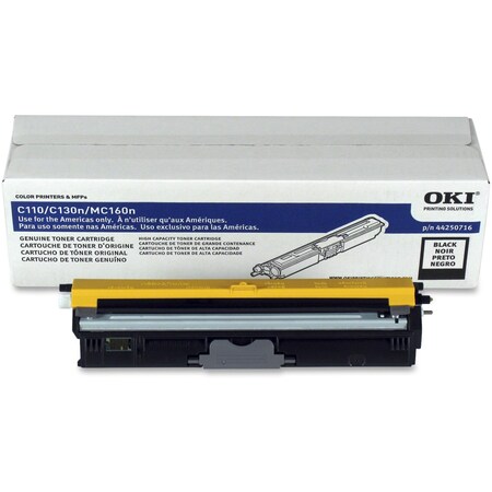 Oki Oki Black Toner For Mc160 Mfp, C110, C130N - 2.5K 44250716